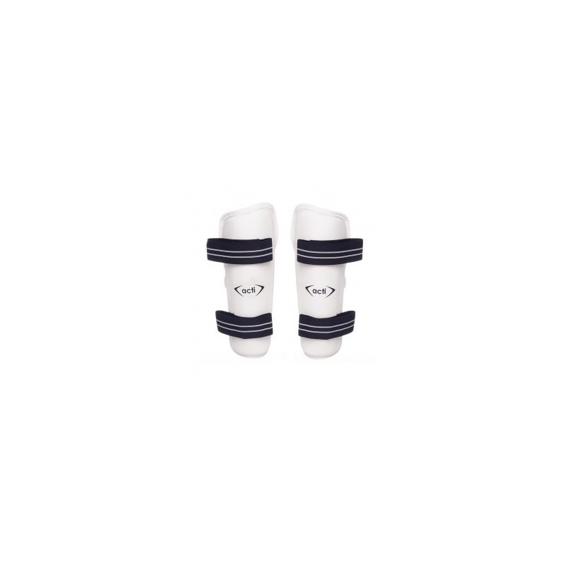 Espinillera para Taekwondo Acti ESACTII-Blanco y Negro