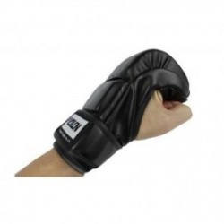 Guantes Ajustables Kick Boxing Artes Marciales Boxeo-Negro