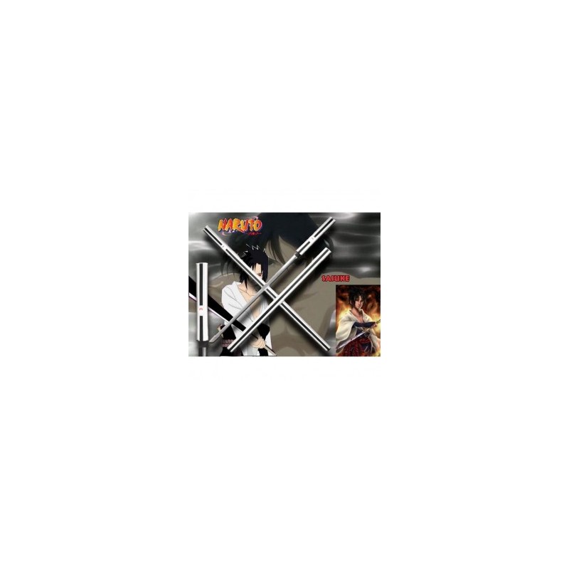 Espada Naruto Sasuke Shippuden Anime Katana-Blanco