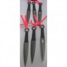 Set de 6 Cuchillas de Lanzamiento Naruto Ninja Kunai A022 Flr-Negro