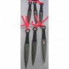 Set de 6 Cuchillas de Lanzamiento Naruto Ninja Kunai A022 Flr-Negro