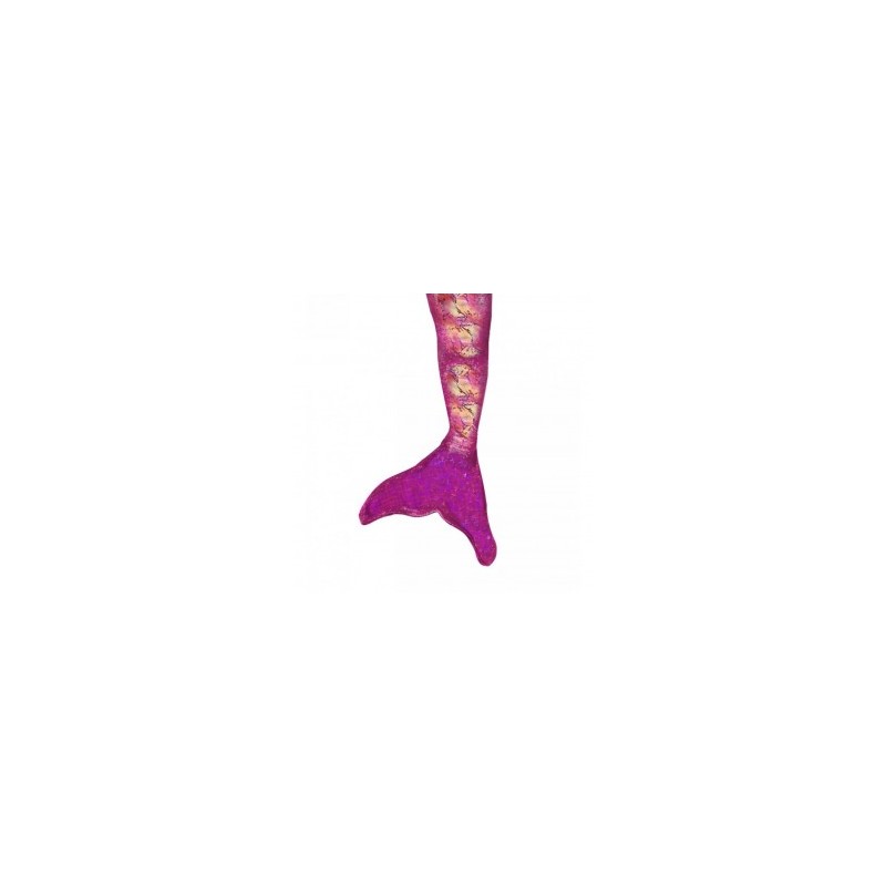 Disfraz Colita de SIRENA Estampado Coral–Fiusha