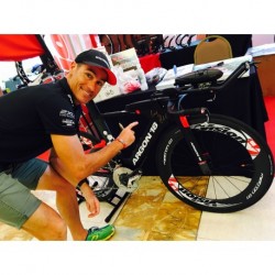 Bicicleta de Triatlón Argon 18 E-119 Tri y (Dura-Ace)
