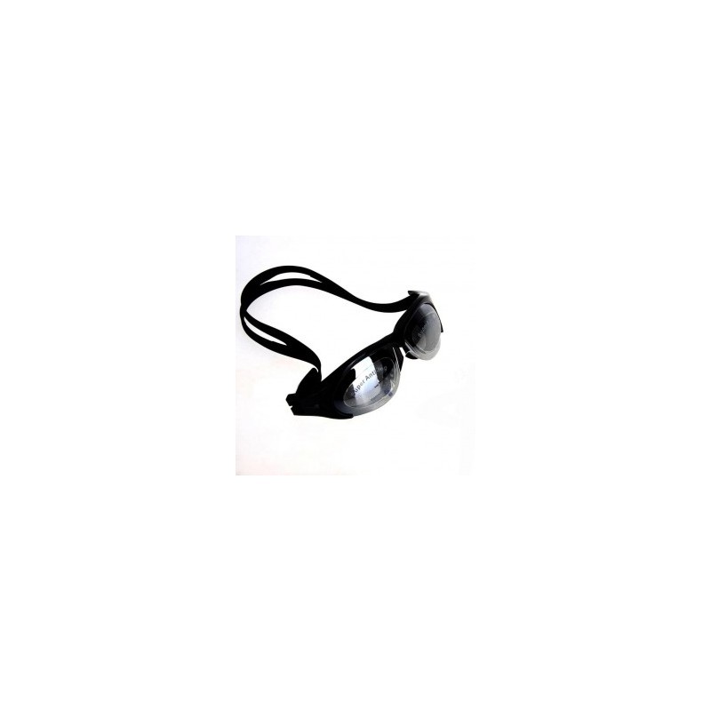 Los adultos negros anti-vaho impermeable Piscina Protección UV Goggles Gafas