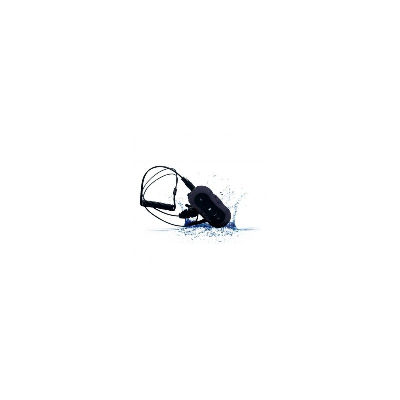 Reproductor mp3 Aerb 4G a prueba de agua para nadadores - negro