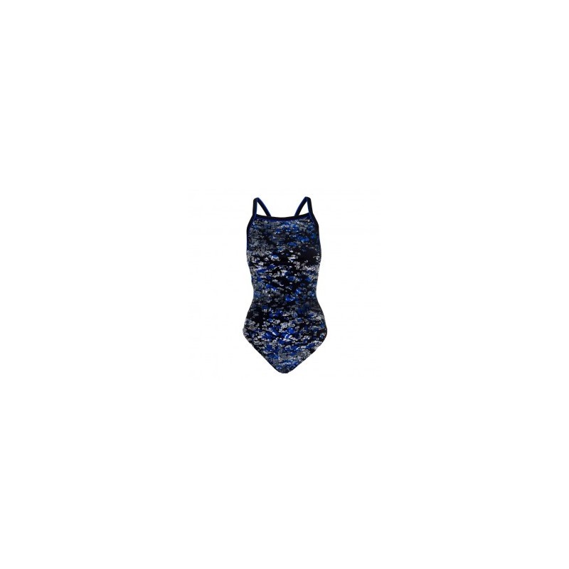 Traje de Baño Speedo Off the grid back Azul