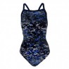 Traje de Baño Speedo Off the grid back Azul