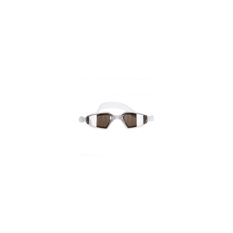 Swim Gafas de natación Deportes antiniebla Oído impermeable Adulto + Tapones Plata