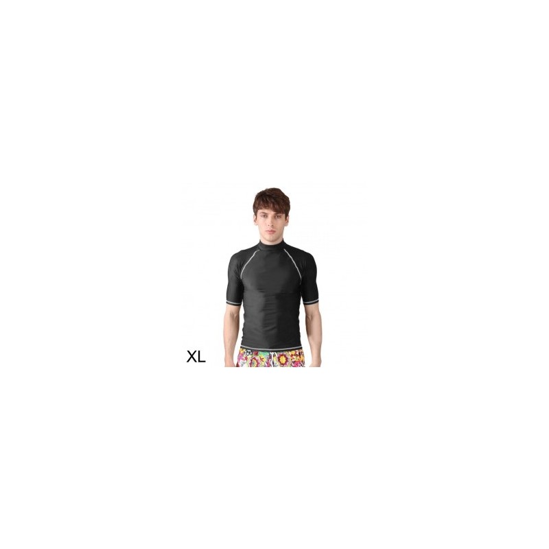 Deportes Acuáticos masculino sbart nylon spandex + Surf Ropa - Negro (Talla XL)
