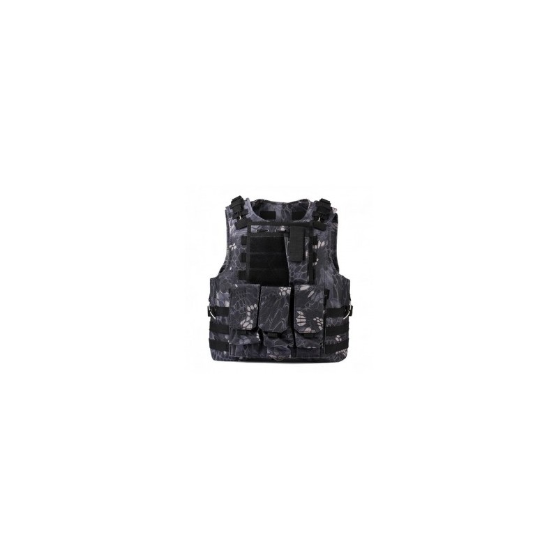 Chaleco Táctico Camuflaje Combate Militar Ajustable para Caza Deporte Montaña Xmas Christmas la Navidad