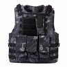 Chaleco Táctico Camuflaje Combate Militar Ajustable para Caza Deporte Montaña Xmas Christmas la Navidad