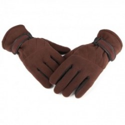 Par Guantes Talla Única Color Café para Hombre Invierno Deportivo Xmas Christmas la Navidad