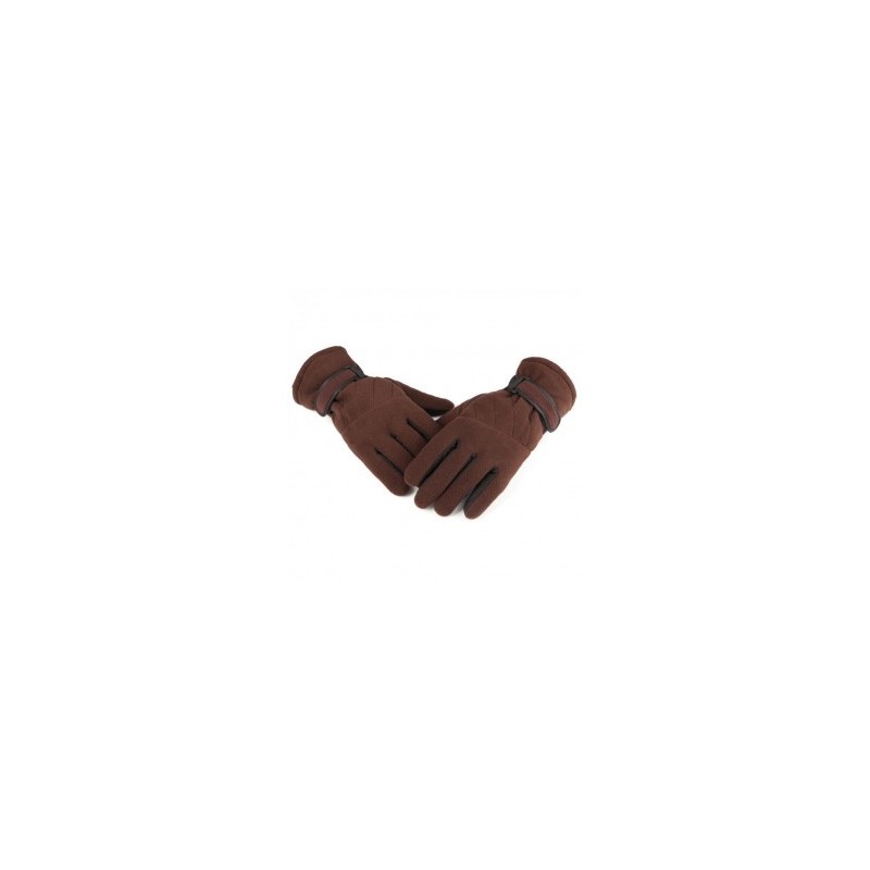 Par Guantes Talla Única Color Café para Hombre Invierno Deportivo Xmas Christmas la Navidad