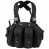 Chaleco Táctico Combate Militar Nilón Ajustable Color Negro Deportivo Caza Xmas Christmas la Navidad