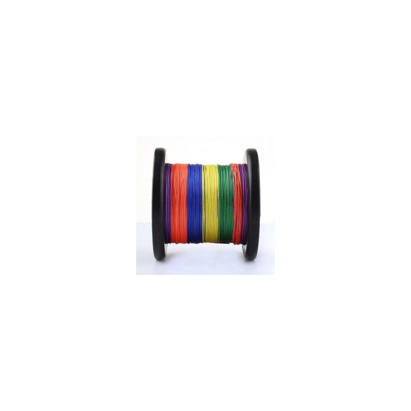 CARCHET Hilo de Pesca Bobina Línea 500m para Pescar Deporte Multicolor Xmas Christmas la Navidad