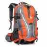 Deportes al aire libre Senderismo Mochila Camping Hombro Gran Capacidad Bolsa de viaje (naranja)