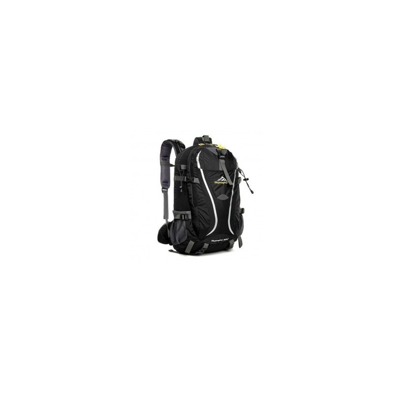 Deportes al aire libre Senderismo Mochila Camping Hombro Bolsa de viaje gran capacidad (negro)