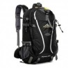 Deportes al aire libre Senderismo Mochila Camping Hombro Bolsa de viaje gran capacidad (negro)