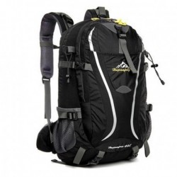 Deportes al aire libre Senderismo Mochila Camping Hombro Bolsa de viaje gran capacidad (negro)