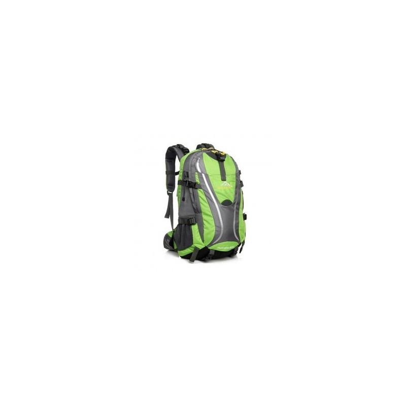 Deportes al aire libre Senderismo Mochila Camping Hombro Gran Capacidad Bolsa de viaje (verde)