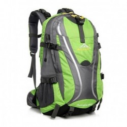 Deportes al aire libre Senderismo Mochila Camping Hombro Gran Capacidad Bolsa de viaje (verde)