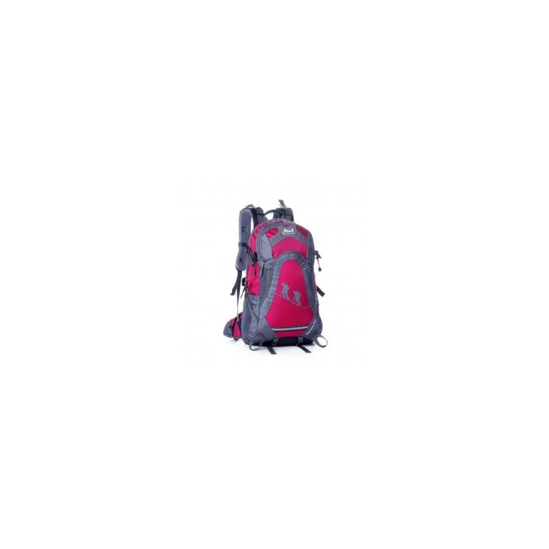 Al Aire Libre Camping Montañismo Senderismo Viaje Mochila Bolsa de deporte (Rosa roja)