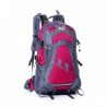 Al Aire Libre Camping Montañismo Senderismo Viaje Mochila Bolsa de deporte (Rosa roja)