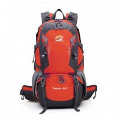 Montañismo exterior impermeable Mochila Bolsa de deporte senderismo, campamentos Bolsos de bandolera (naranja)