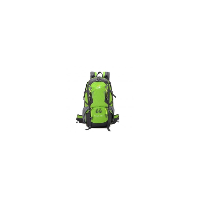 Montañismo exterior impermeable Mochila Bolsa de deporte senderismo, campamentos Bolsos de bandolera (verde)