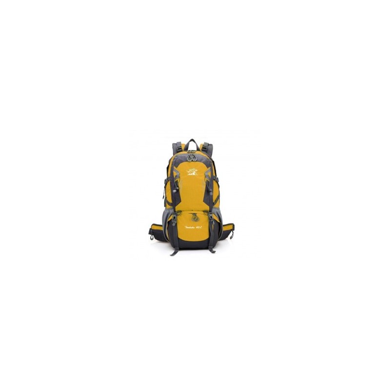 Montañismo exterior impermeable Mochila Bolsa de deporte senderismo, campamentos Bolsos de bandolera (amarillo)