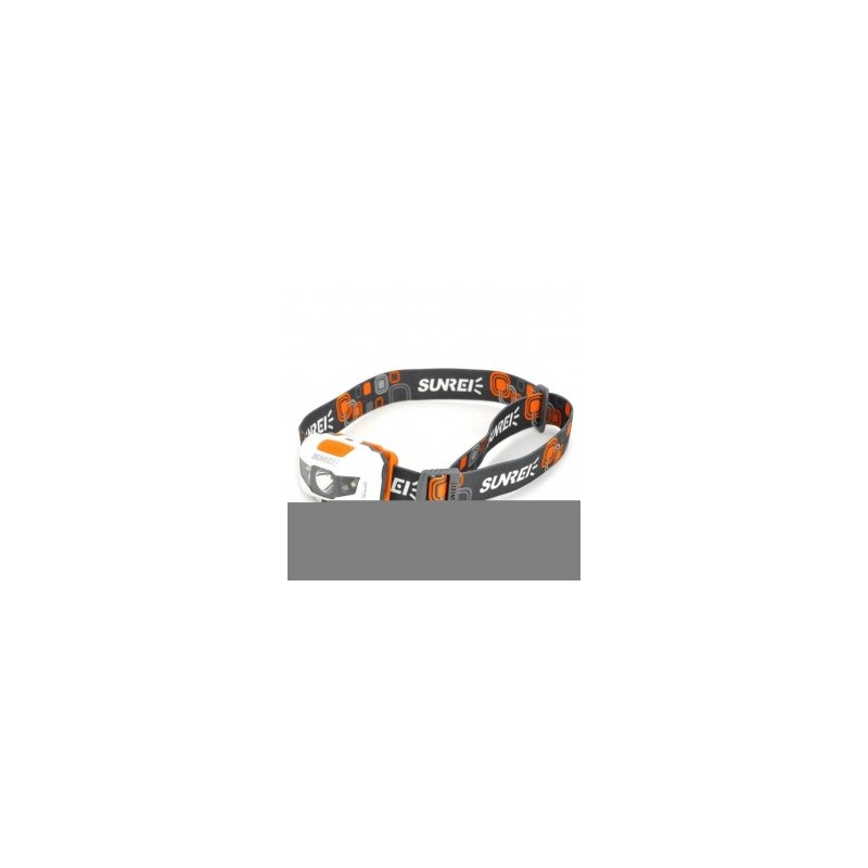 Sunree Youdo2 122lm 7-Mode deporte blanco Faro w/ Cree XR-E R3 + 2 LED (3 x AAA)