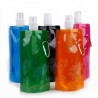Elenxs Bolsa de Nueva botella 480ML de Deporte acuático Copa Ambiental plegable portátil para Senderismo