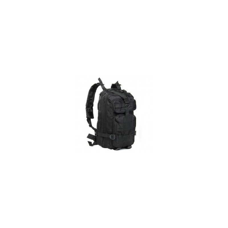 Militar Táctica deporte al aire libre del bolso de hombro Mochila Mochila Impermeable Negro