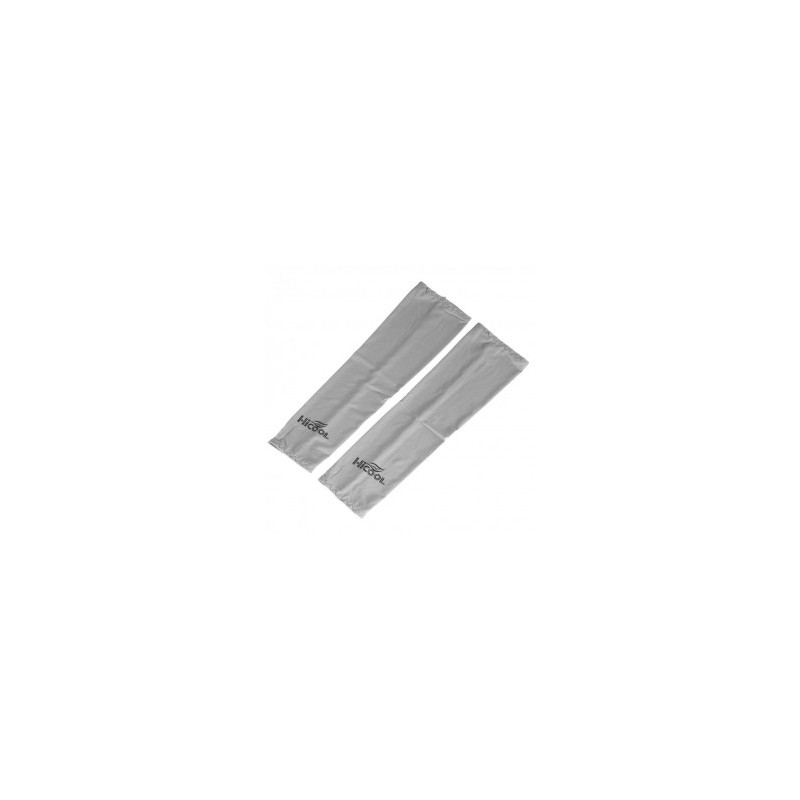 ELENXS Hombres o Mujeres Sun Uv Protección mangas del brazo Covers Cuff Polé Refrigerador cómodo Sun-Proof Cusual Soft Gray