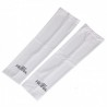 ELENXS Hombres o Mujeres Sun Uv Protección mangas del brazo Covers Cuff Polé Refrigerador cómodo Sun-Proof Cusual blanco suave