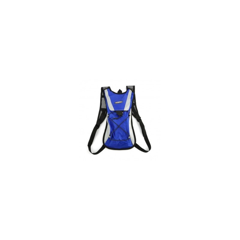 2L Agua vejiga Bolsa Mochila Ciclismo Deporte Mochila Paquete va de excursión Azul EH