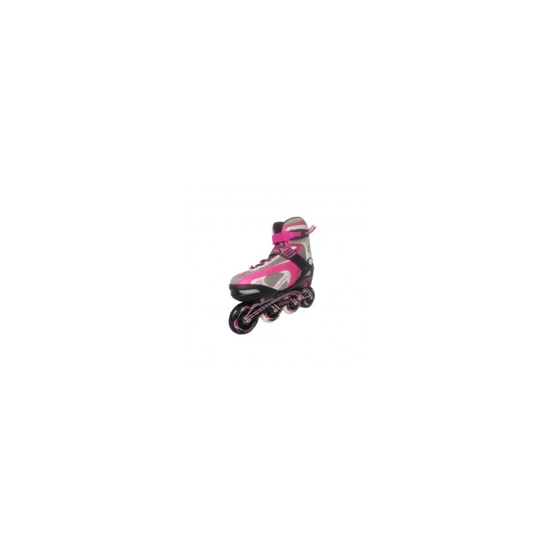 Patines Chicago Ajustables-Rosa con Blanco