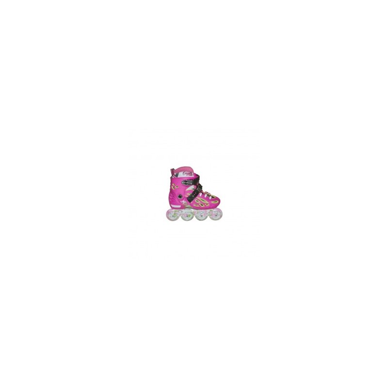 Patines Freeskate Roadshow-Rosa con amarillo