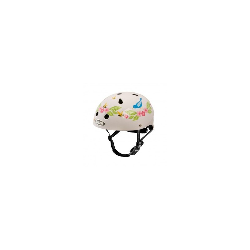 Casco Infantil Nutcase Little Nutty Birds & Bees Street Helmet Niños-Blanco