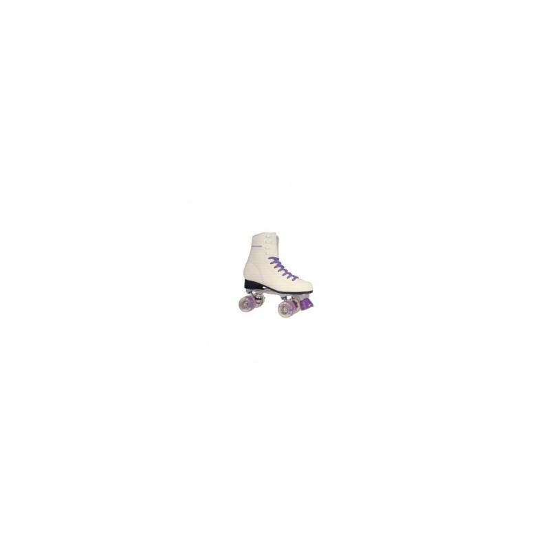 Patines Chicago para Dama-Blanco con Morado