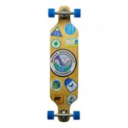 Longboard Madrid Patches-Multicolor