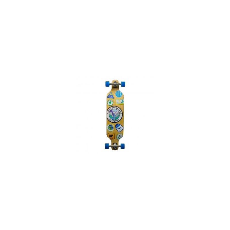 Longboard Madrid Patches-Multicolor