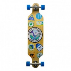Longboard Madrid Patches-Multicolor