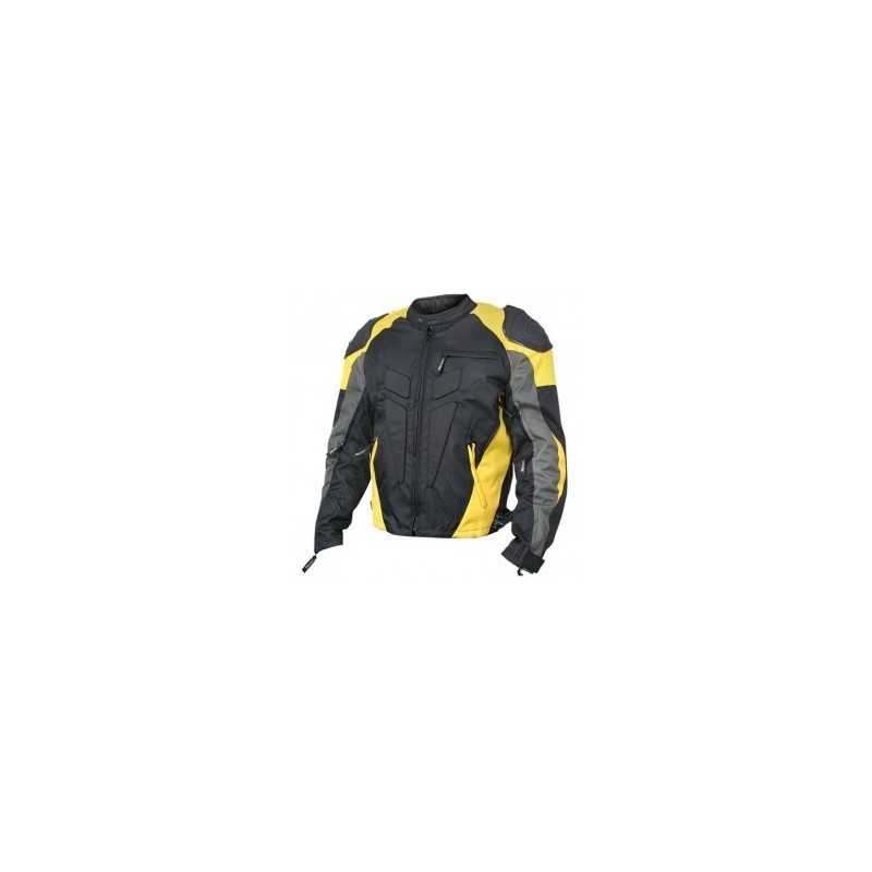 Chamarra Xelement con Protecciones CF-625-Amarillo