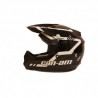 Casco CAN-AM X1 Cross Mission-Negro con Blanco