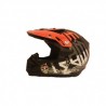 Casco CAN-AM XC-3 race ritual negro/naranja talla S 55-56cm-Negro