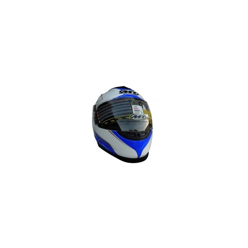 Casco MT Helmets Thunder White