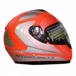 Casco MT Helmets Thunder Reflexion Naranja