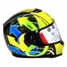 Casco MT Helmets Linxs Negro Amarillo