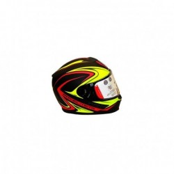 Casco MT Helmets Linxs Amarillo Rojo